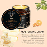 Tallow Honey Cream Glow Hydrating Skin Improve Elasticity Soft Bleaching Improve Dullness Firming Face Body Moisturizer Lotion