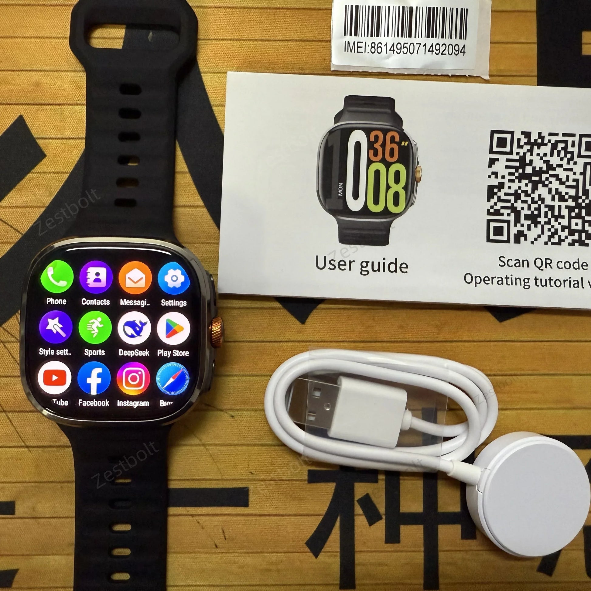 Original M99 Smartwatch 2.4 inch Amoled Screen insert 4G/5G Sim Card GPS WIFI 190° Rotating Camera Game Android 10.0 Smart Watch - Wear444