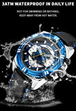 MEGIR Luxury Men's Watch Leather Belt Quartz Business Watches Luminous Fashion Sports Man Wristwatch Clock Relogios Masculino