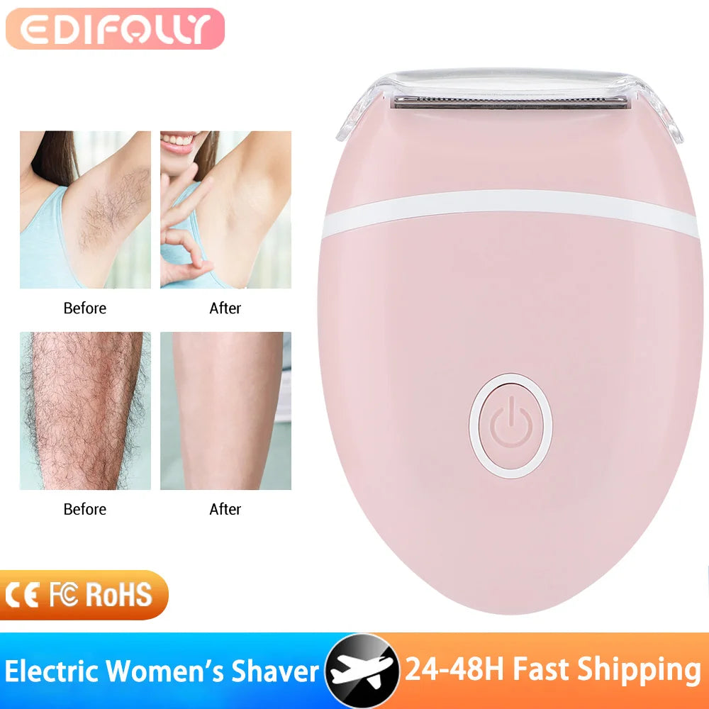Hair Removal Machine Painless Epilator Women's Electric Shaver Bikini Private Parts Armpit Whole Body Shaving Depilation