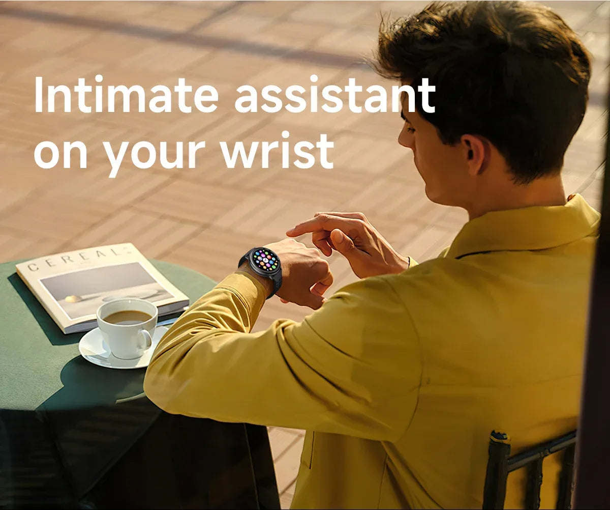 For Amazfit Active 2 GPS smartwatch for Men and Women, Ai GPT Amoled waterproof sports smartwatch Compass NFC BT call watch New - Wear444