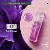 Magic Lip Oil Color Changing Lip Care Plumper Long lasting Moisturizing Cruelty Free Vegan Glitter Lipgloss Custom Logo 5pcs