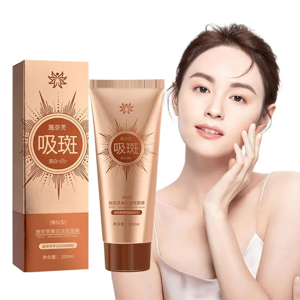 Glow Peel-Off Mask,Blemish Clearing Wrapping Facial Mask,Anti-Blemish Freckle Brightening Off Mask For Deeply Clean Moisturizing