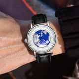 LIGE Quartz Man Watch Leather Fashion Luxury Watch for Men Military Casual Sports Outdoor Waterproof Wristwatch Reloj Hombre New