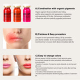 8ml BB Lips Glow Ampoule Serum Starter Kit Lip Gloss BB Cream Pigment for Lip Coloring Moisturizing MTS Skin Care Treatment