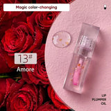 Magic Lip Oil Color Changing Lip Care Plumper Long lasting Moisturizing Cruelty Free Vegan Glitter Lipgloss Custom Logo 5pcs