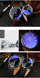 Men's Watches Top Brand Fashion Casual Men Quartz Wristwatches Leather Belt Simple Business Mens Watch Reloj Hombre Kol Saati