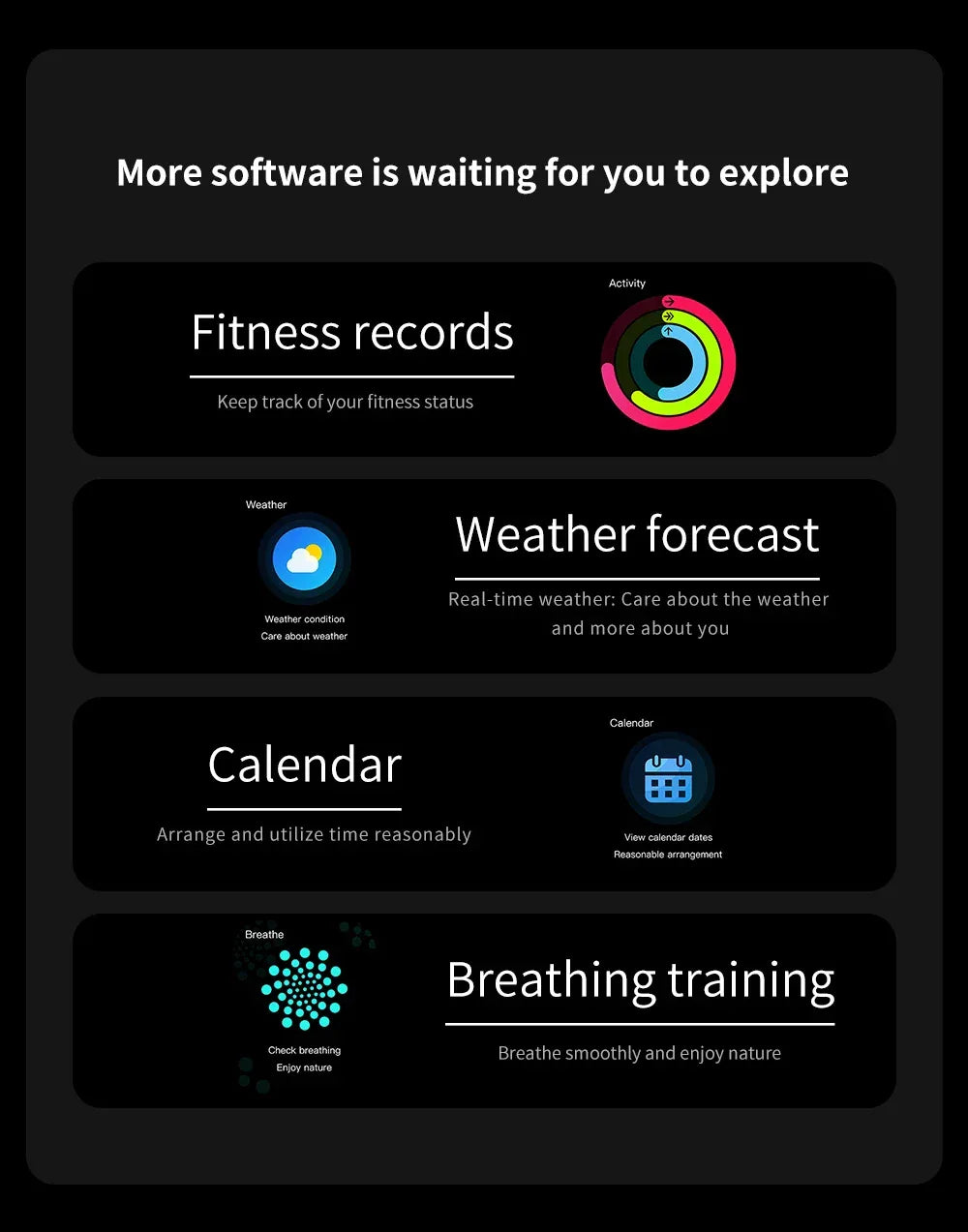 NFC Smart Watch TWS 2-in-1 Headset Bluetooth Call Heart Rate Blood Pressure Health Monitoring Headphones Play Music Smartwatch - Wear444