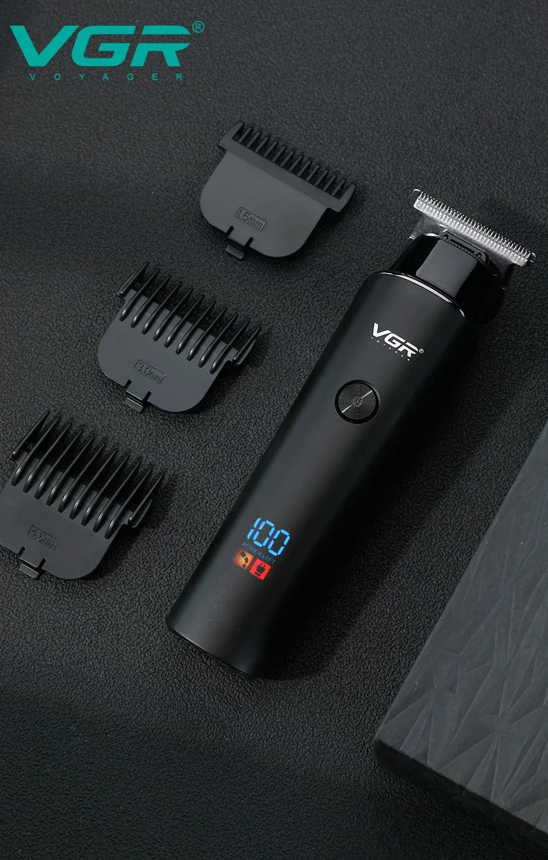 VGR Hair Cutting Machine Electric Hair Clipper Professional Beard Hair Trimmer Face Haircut Mustache Barber Trimer For Men V-937