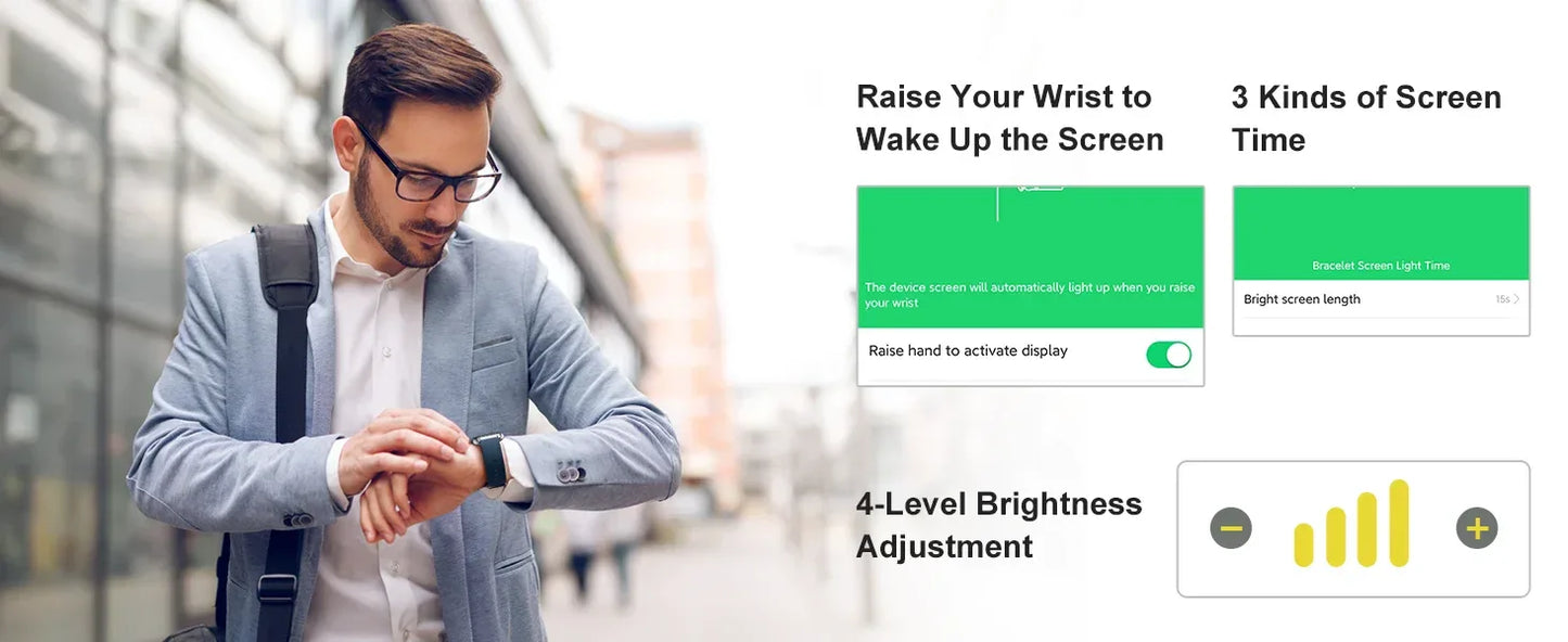 Smart Watch, 1.85" Smartwatch for IP68 Waterproof, 110+ Sport Modes, Fitness Activity Tracker, Heart Rate Sleep Monitor. - Wear444