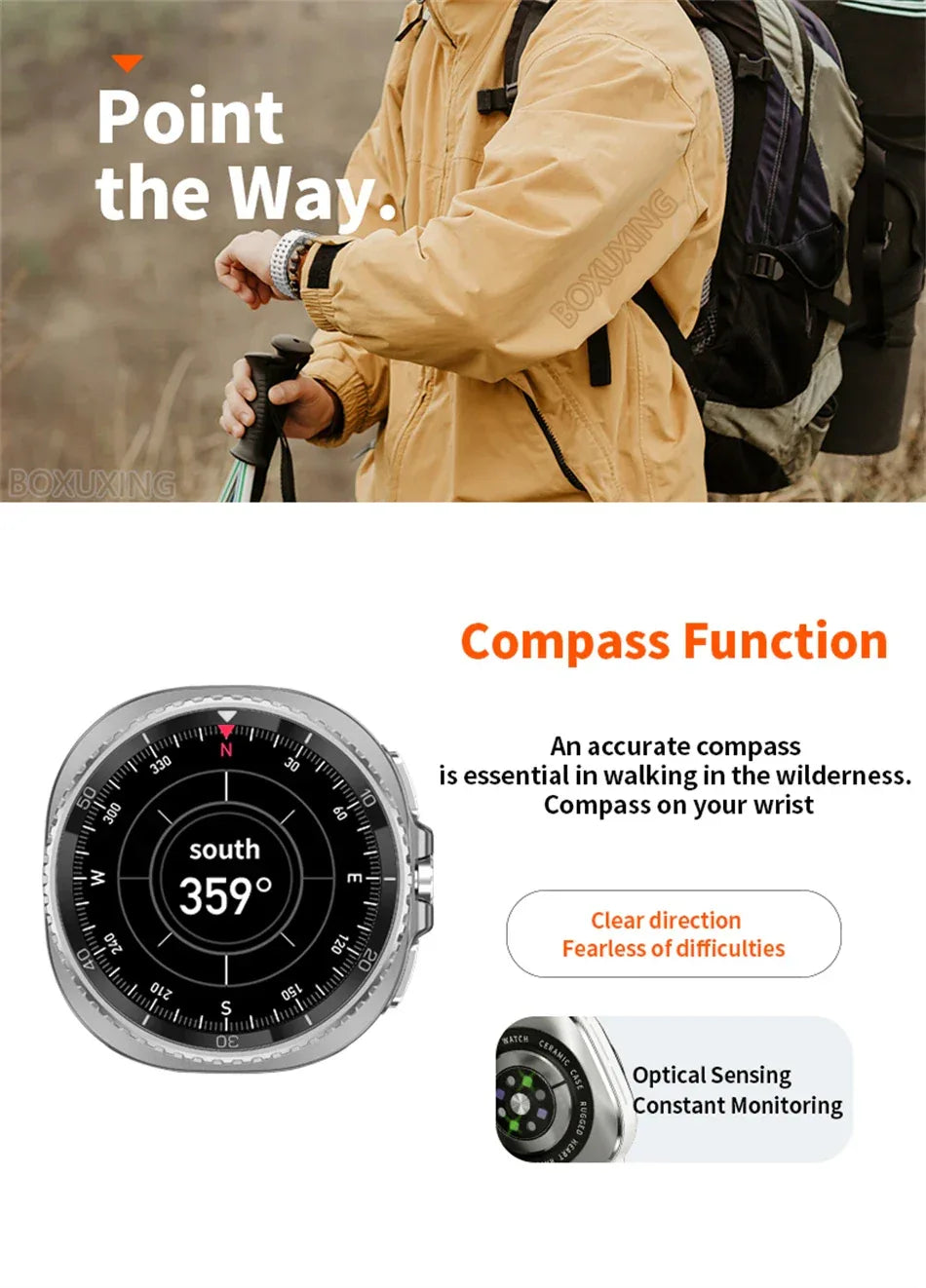 2025New Watch 8 Classic Smart Watch Men AMOLED Screen Bluetooth Call GPS Track Heart Rate IP68 Waterproof Smartwatch For Samsung - Wear444