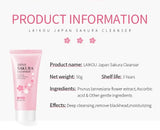 Sakura Sunscreen and Cleanser RichFoam Deep Clean Remove Grease Improve Oily Face Wash Cream GentleMoisturizing Remove Blackhead