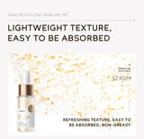 3pcs/set LAIKOU Vitamin C 24K Golden Sakura Skin Care Sets Face Cream Serum Eye Cream Moisturizing Anti Wrinkles Face Care Kit