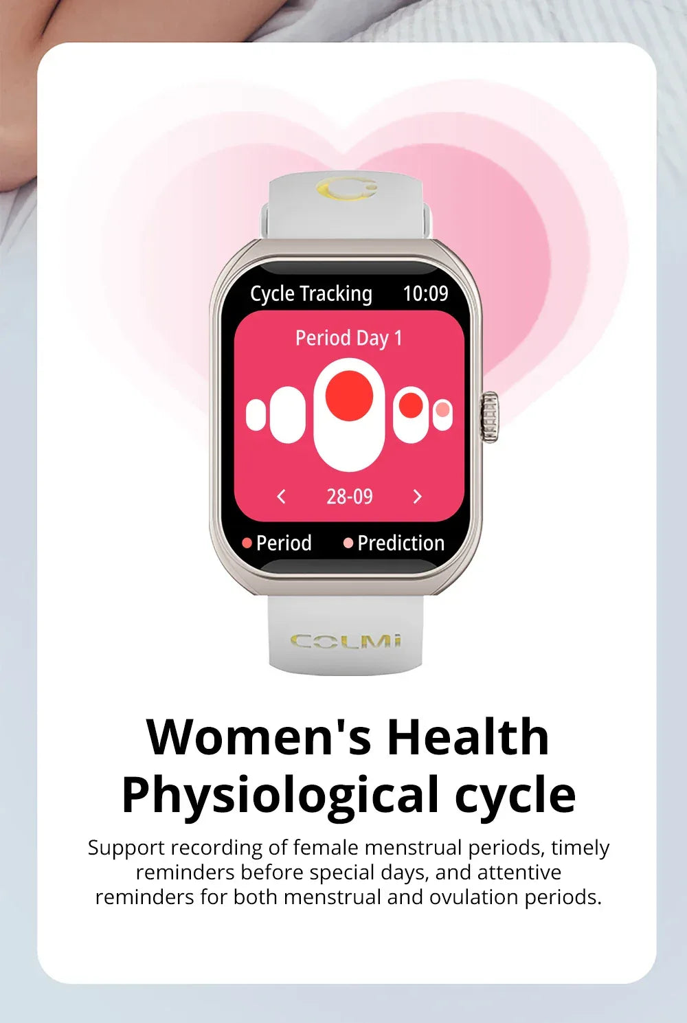 COLMI P86 1.93" AMOLED Smartwatch Men Health Manager Bluetooth Call IP68 Waterproof Smart Watch Women For Xiaomi iOS Phone - Wear444