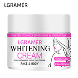 Whitening Face Cream Body Armpit Leg Knee Elbow Lighten Dark Spots Brighten Skin Tone Moisturizing Care Health Beauty Skin Care
