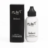 Matte Face Liquid Foundation Goat Milk Cream Natural Whitening Full Coverage Waterproof Brightening Cover Dark Circle Concealer