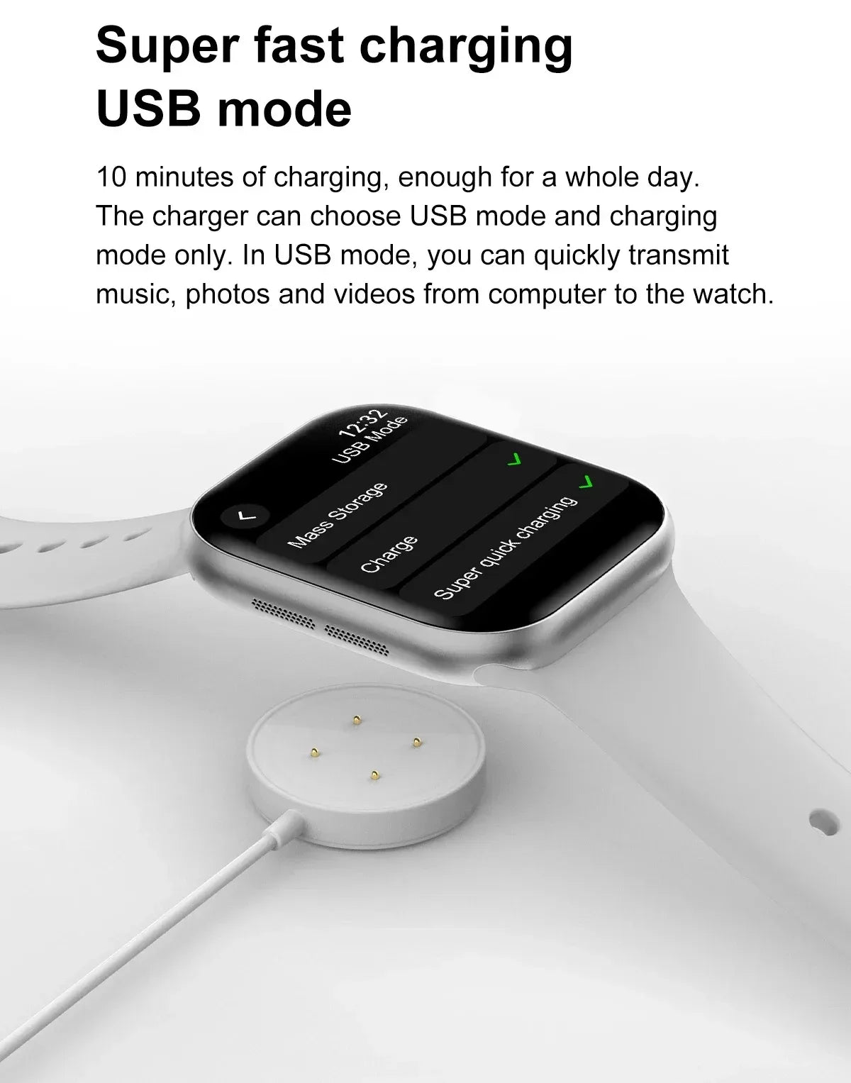 2025 New Original for Apple DT Watch 10 Smart Watch Men AMOLED 4GB Memory Music 3D Surround BT Call Waterproof smart watch Woman - Wear444