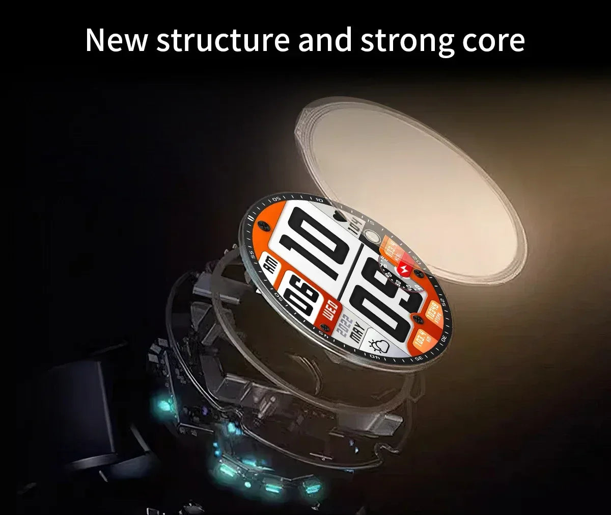 Rainbuvvy T96 TWS Smart Watch Earphone 1.52inch Amoled 3 IN 1 Local Music Player Wireless Headset BT Call Earbuds Smartwatch - Wear444