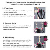 Electric Hair Braider Plait Automatic Twist Braider Styling Braiding Machine Quick Braid Tool Hair Styling Tool Hair Braider
