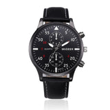 Top Brand Luxury Men's Watches Casual Leather Belt Analog Quartz Wrist Watches for Men Fashion Sports Male Clock Reloj Hombre