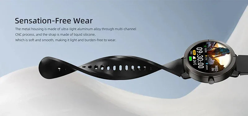 2026 GPS Smartwatch AMOLED 1.32" Military Watch Call 5ATM Waterproof 170 Sport Modes Smart Watch with Compass Barometer Altitude - Wear444