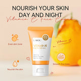 Vitamin C Facial Cleanser Skin Deep Cleansing Moisturizing Blackhead Removal skincare Face Wash Foam Face Cleanser Skin Care New