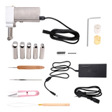 CHFL Instant Dreadlocks Hair Making Machine Easy DIY Semi-Automatic Dreadlock Machine for Long Human Hair EU Plug