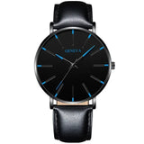 Minimalist Mens Fashion Ultra Thin Watches Simple Men Business Stainless Steel Mesh Belt Quartz Wrist Watch Relogio Masculino