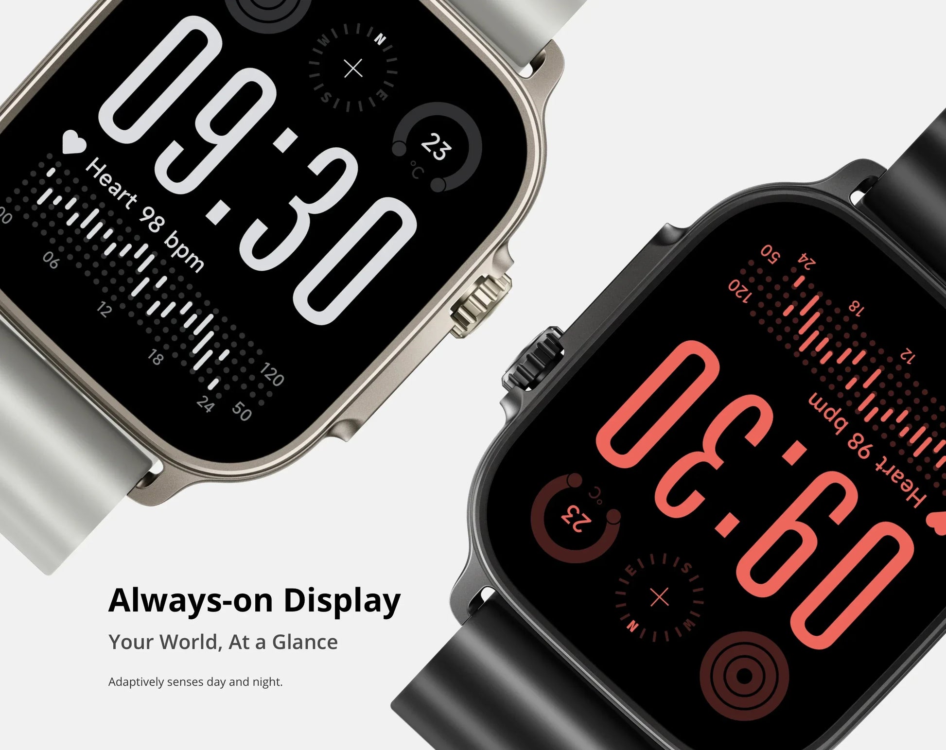 realme Watch 5 Smart Watch 1.97" 2D Flat AMOLED Display Compass & Independent GPS with 5 GNSS 14-day Battery Life NFC Card IP68 - Wear444