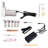 Instant Dreadlocks Hair Making Machine Easy DIY Semi-Automatic Dreadlock Machine Forlong Human Hair EU Plug