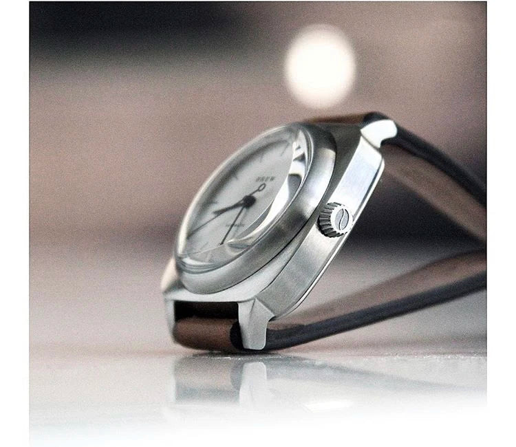 Elegant Watch for Men Simple Style Men Quartz Wrist Watches Casual Leather New Wristwatch Minimalist Black White Brown Man Clock