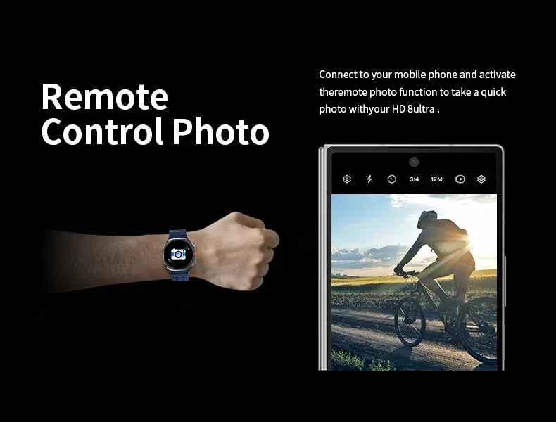 2025 New Watch8 Ultra Smart Watch Classic NFC Health Monitoring Bluetooth Call 3ATM Waterproof HD Smartwatch For IOS Android - Wear444