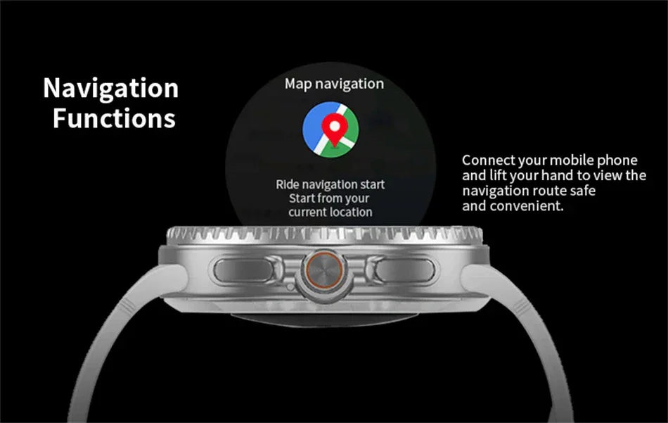 2025New Watch 8 Classic Smart Watch Men AMOLED Screen Bluetooth Call GPS Track Heart Rate IP68 Waterproof Smartwatch For Samsung - Wear444