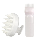 1-4pcs Hair Oil Dispenser Bottle Root Comb Applicator Dispenser For Hair Oil Reusable Scalp Massager Shampoo Brush Dye Hair Tool