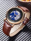 LIGE Quartz Man Watch Leather Fashion Luxury Watch for Men Military Casual Sports Outdoor Waterproof Wristwatch Reloj Hombre New