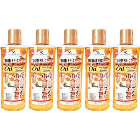 200ML Turmeric Essential Oil Facial Body Massage Moisturizing Diffuser Aromatherapy Face Body Care Smoothing Body face Skin Care