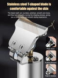 Electric Hair Clipper Rechargeable Haircut Machine Waterproof Hair Trimmer Usb Rechargeable Shaver