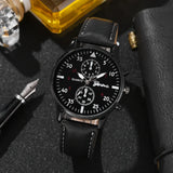 Top Brand Luxury Men's Watches Casual Leather Belt Analog Quartz Wrist Watches for Men Fashion Sports Male Clock Reloj Hombre