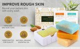 4 Packs Of Natural Plant Essential Oil Soap, Mint Soap, Eucalyptus Soap, Moisturizing Cleansing Soap - Shower Body Soap Gift Box