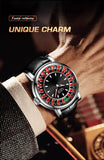 LIGE Quartz Man Watch Fashion Luxury Creative Roulette Game Dial Design Leather Casual Life Waterproof Watches for Men Gifts+Box
