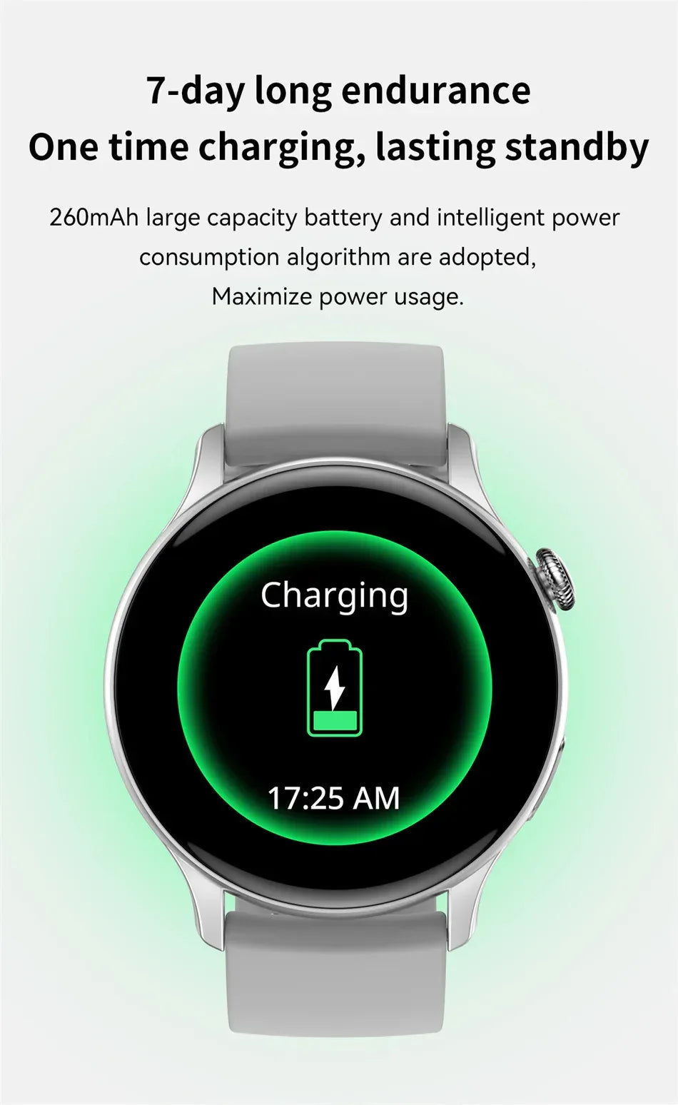 2025 New Real AMOLED HD Smartwatch Ladies Health Monitoring AI Voice Bluetooth Call Smart Watch Women Android IOS - Wear444