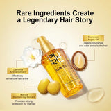 Moroccan Hair Care Essential Oil Nourishes Hair Nut Oil Smooths Brightens Softens Hair essence Repairs Hairy Dry Scalding Damage