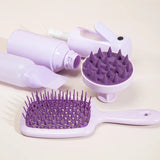 1-4pcs Hair Oil Dispenser Bottle Root Comb Applicator Dispenser For Hair Oil Reusable Scalp Massager Shampoo Brush Dye Hair Tool