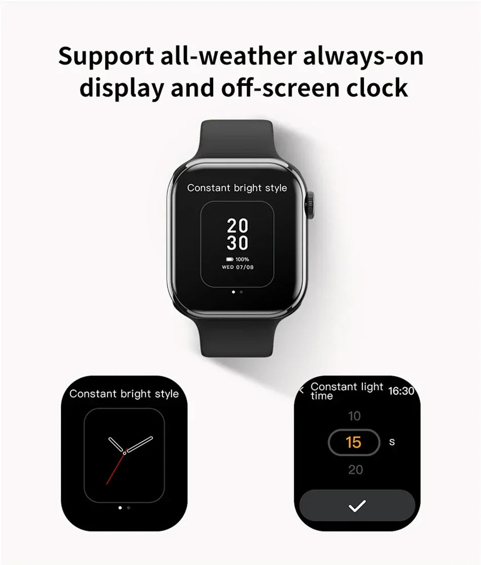 2025 New Series IW9 Watch 9 GPS Track Smart Watch Men Woman HD Bluetooth Call IP68 Waterproof Sports Smart Watch For Android IOS - Wear444