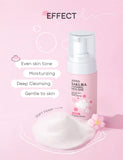 Japan Sakura Cleansing Mousse 100ml Deep Clean Moisturizing Foam Face Wash For All Skin Types Whitening  Beauty Bubble Skincare