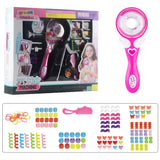 DIY Braiding Hairstyle Tool Electric Automatic Hair Braider Twist Braider Machine Weave Roller Hairstyle Machine Set Child Gift