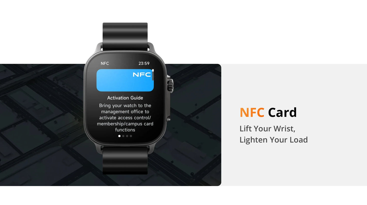 realme Watch 5 Smart Watch 1.97" 2D Flat AMOLED Display Compass & Independent GPS with 5 GNSS 14-day Battery Life NFC Card IP68 - Wear444