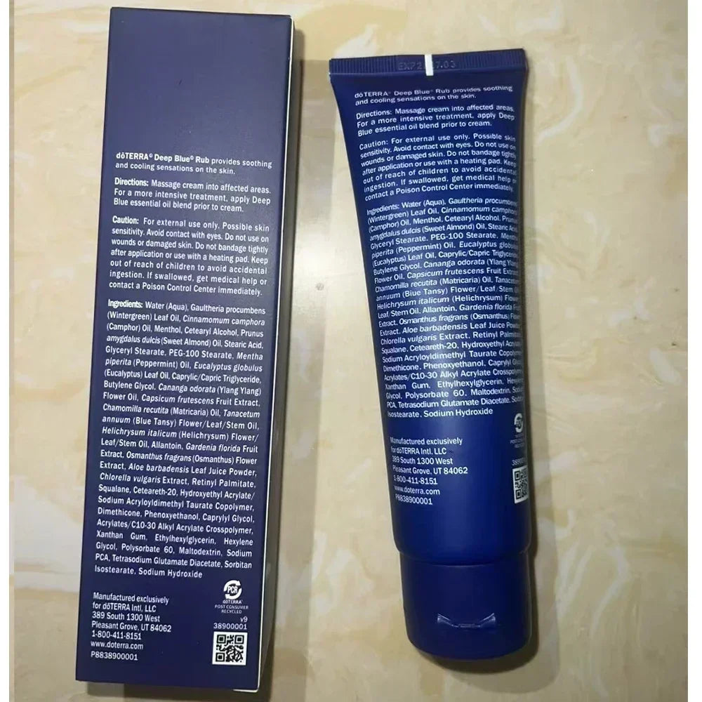 New Skin Care Soothing Balm uses a proprietary blend of essential oils to deeply moisturize skin and relieve fatigue