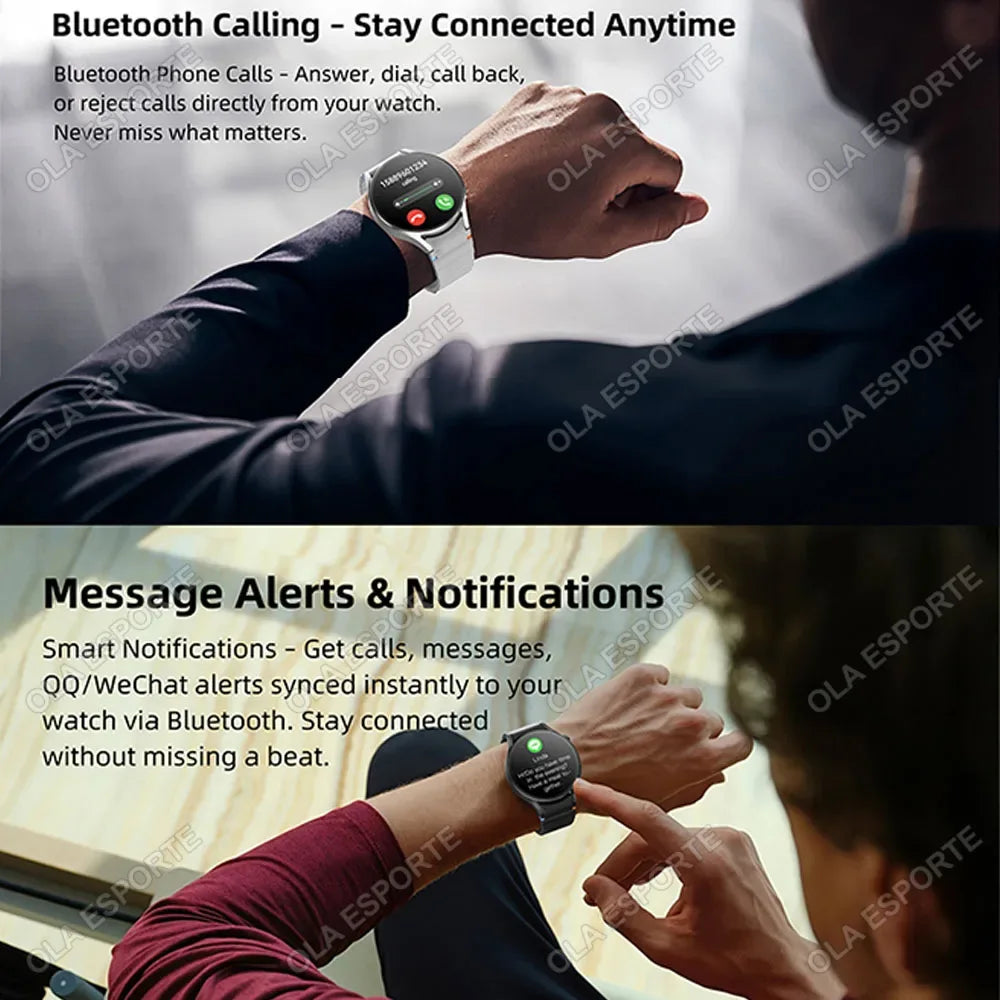 Smart Watch 6 Pro Original Premium GPS Smartwatches For Women Men Amoled Display Bluetooth Call 5ATM Waterproof Sport Wristwatch - Wear444