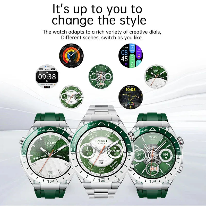 Hotsale Smartwatch Women Men Lady Gifts 1.53” HD AMOLED GPS NFC Bluetooth Phone Calls Sports Smart Watches For Man Waterproof - Wear444